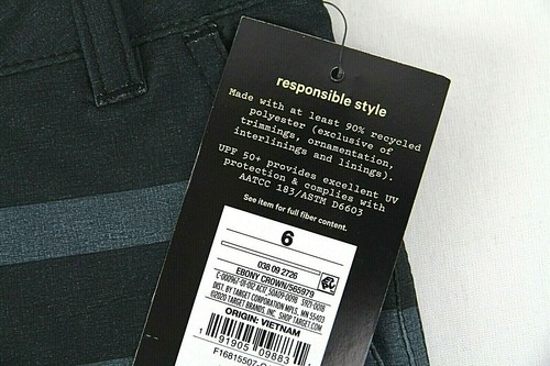 Art Class Boy's Size 6 Ebony Crown Swim Trunks UPF 50+ - Picture 4 of 6