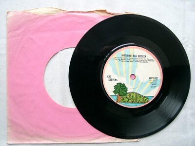 CAT STEVENS - Morning Has Broken 7'' - WIP-6121 - 1971 UK -     MP3