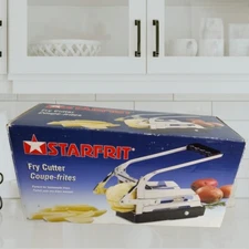 Starfrit Fry Cutter Homemade French Fries 25 Hole Blade Non Slip Base Stainless