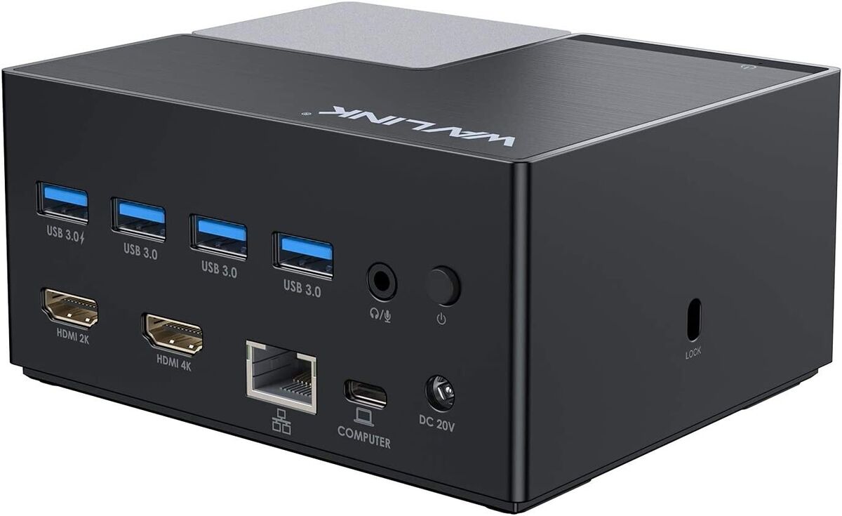 Wavlink USB C Universal Dual Monitor Laptop Docking Station Wavlink USB C Universal Dual Monitor Laptop Docking Station