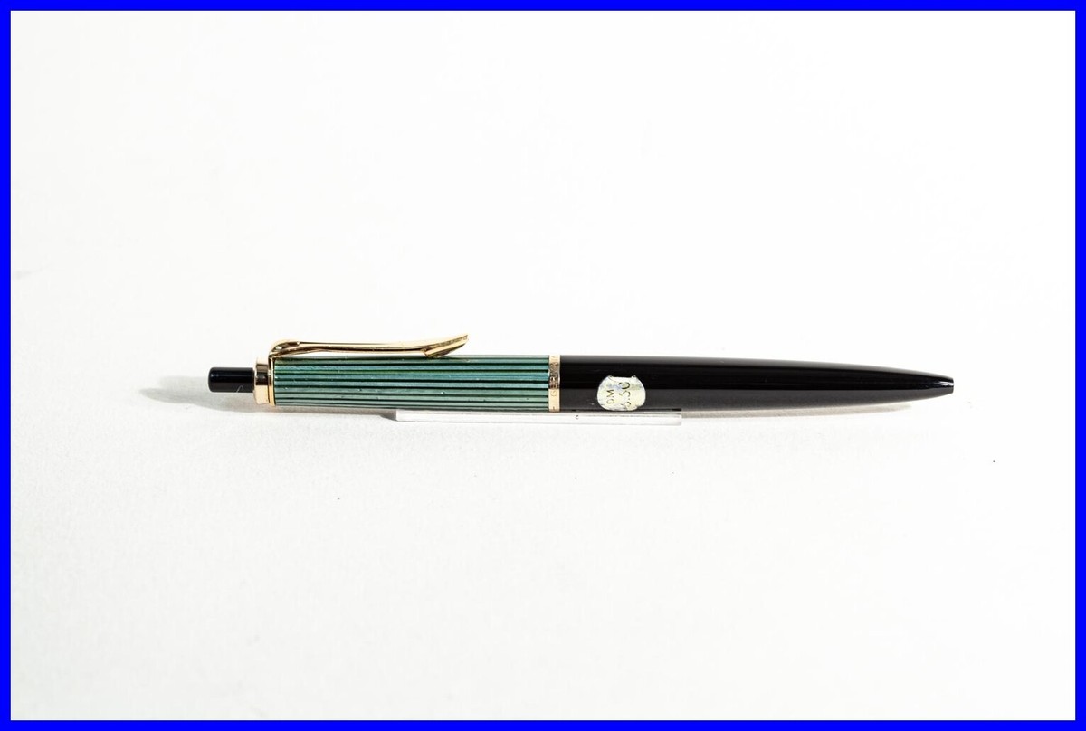 1950s Pelikan 455 green black striped BALLPOINT PEN for 400 1950s Pelikan 455 green black striped BALLPOINT PEN for 400