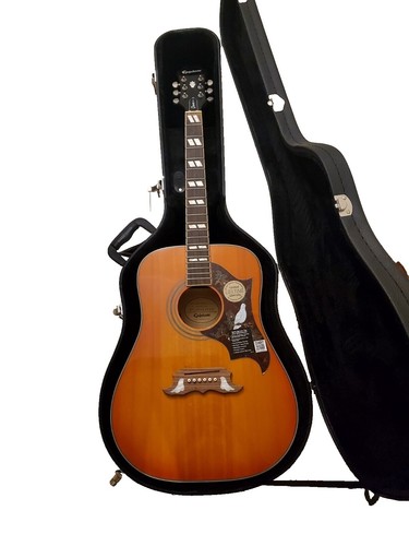 Acoustic Guitar Epiphone 1994 Limited Texan Sunburst Solid Spruce