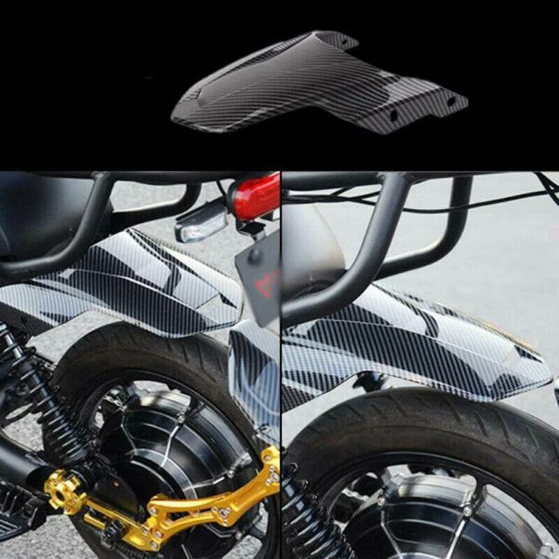 Rear Wheel Cover Fender Splash Guard Mudguard Part Universal Motorcycle Bike - Imagem 4 de 4