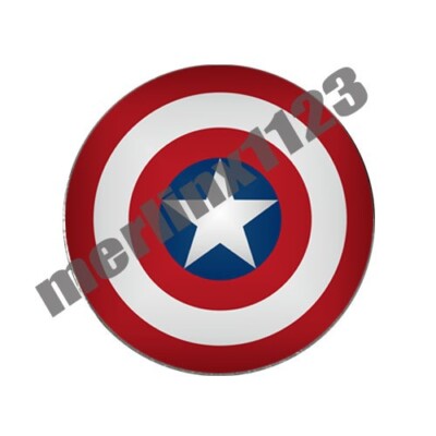 Captain America Marvel Golf Ball Marker Gift