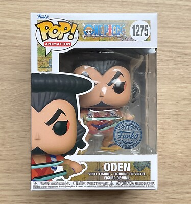 Funko Pop One Piece Oden #1275 (Box Danage) + Free Protector