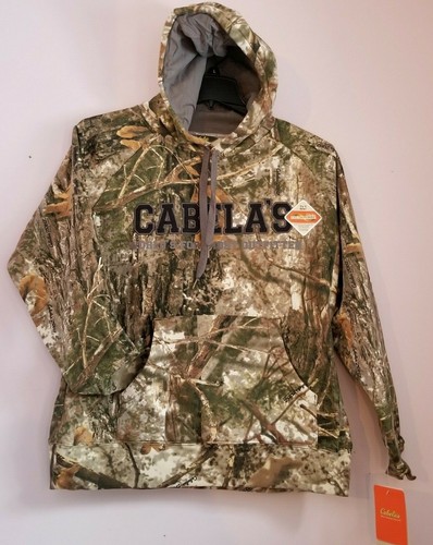 NWT Womens Cabela's Zonz WoodLands ColorPhase 4Most Adapt Camo Hoodie Sweatshirt - Picture 2 of 10