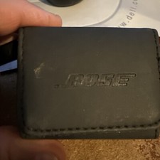 Bose Triport 3.5mm Wired Earbuds In Ear Earphones - Black W/ Case No Ear Tips