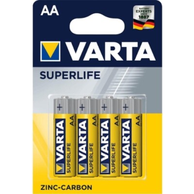 Varta batterien AA Superlife R06 1,5V Zink-Kohle 1,5V 4 Stk