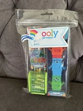 Ooly -MONSTER Graphite Pencils, Set Of 3Erasers & Sharpener Gift Set- NEW Sealed