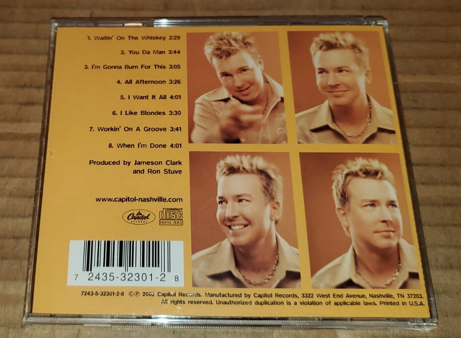 Workin' on a Groove by Jameson Clark (CD, Oct-2002, Liberty (USA