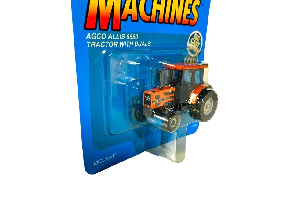 Ertl Farm Machines Qty 4 AGCO Allis 6690 Tractor w/Duals ~ 1992 Sealed 1:64 - Image 2 of 4
