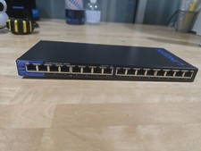 Linksys LGS116P 16 Port Gigabit Unmanaged Network Poe Switch with 8 Poe Ports