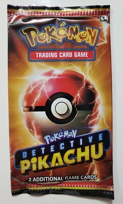 SEALED Detective Pikachu Pokemon Promo 2 Card Booster Pack $2