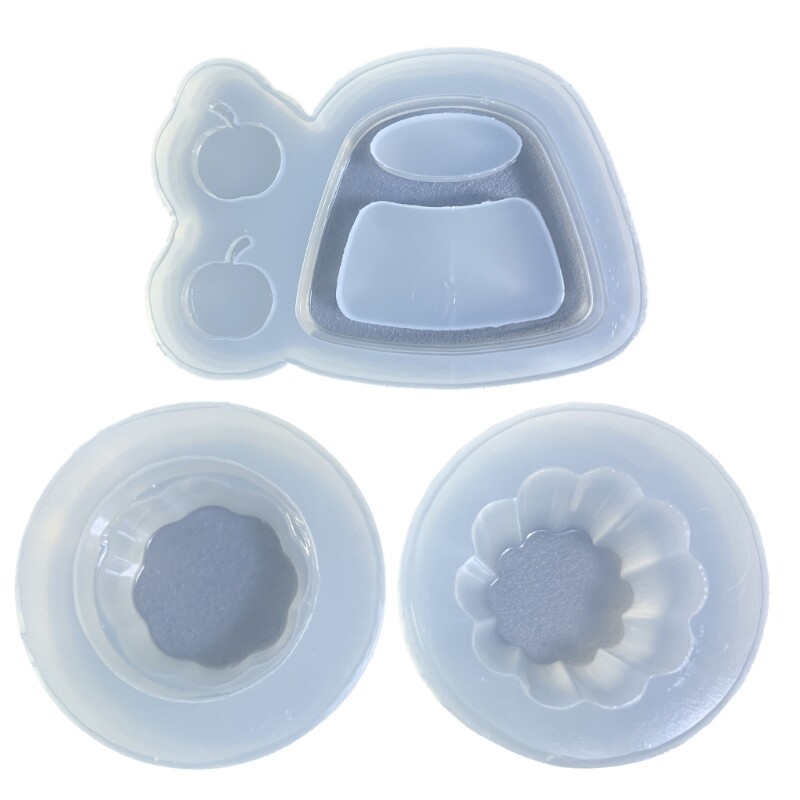 Silicone Epoxy Resin Mold DIY Keychain Pendant Bag Charm Decor