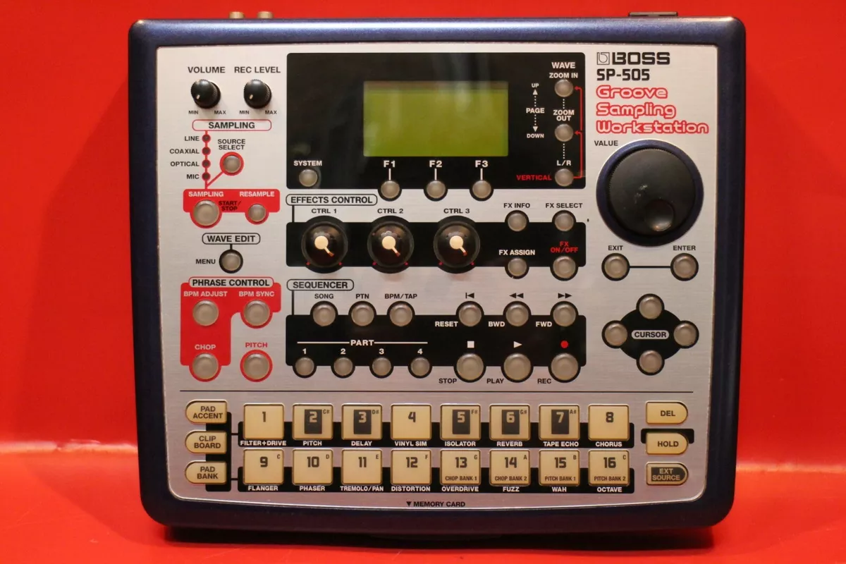 USED ROLAND SP-505 Portable Linear Wave Sampler SP 505 U864 200219