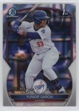 2023 Bowman Chrome Prospects Lava Refractor 245/399 Yunior Garcia #BCP-142 0a98