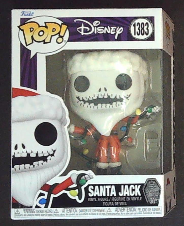 POP! Nighmare Before Christmas - SANTA JACK #1383 - New