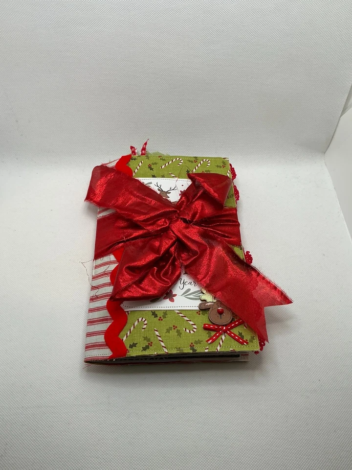 Handmade Junk Journal ~ " The Most Wonderful Time of the Year " - Image 2 of 4