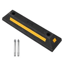 Heavy Duty Parking Wheel Stopper Garage Stop Assist Rubber Block Car Van Truck