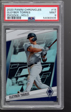 SLA151- 2020 Panini Phoenix Holo #15 Gleyber Torres - PSA Mint (9)