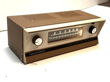 Heathkit AJ-63 High Fidelity FM Tuner Tubes MCM Sounds great Analog