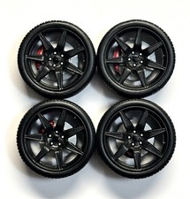 Wide Sttagered 20 Rays Carbon Fiber Wheels Tires And Brembo Rotors 118