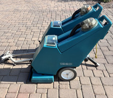 Two Tennant 1220 Walk-Behind Carpet Extractor w/ Wand, Adjustable Handle