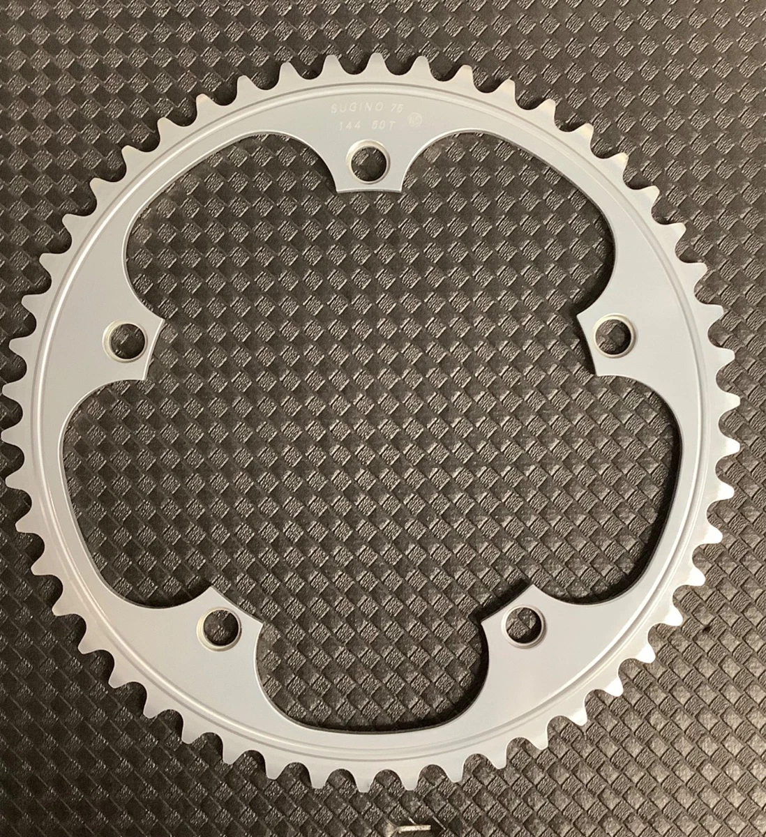 Sugino Silver Bicycle Chainrings & BMX Sprockets 50 Tooth Teeth