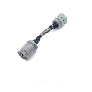 Genuine OEM CAT Caterpillar 6 PIN Cable Adapter Truck Engine 7X1686 7X-1686