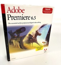 Adobe Premiere 6.5 Upgrade For Windows Software  Manuals. With Serial Number