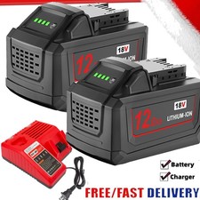 PACK Battery For Milwaukee for M18 18V 12.0Ah 8.0Ah Extended Lithium 48-11-1880
