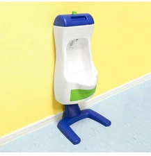 Toddler Urinal | Real Water Flush | Best potty training for Boys | Adjustable...