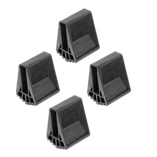 4er Pack Leiterfüße, Gummipads, Fußschutzkappen, Beinkappen