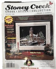 Stoney Creek Cross Stitch Pattern Magazine Nov / Dec 1998 Holiday Christmas