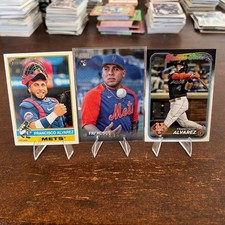 Francisco Alvarez 2023 Stadium Club Rc 2024 Topps Future Stars & 24’ Heritage 