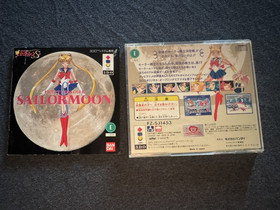 SAILOR MOON by BANDAI Panasonic 3DO manual included US based seller