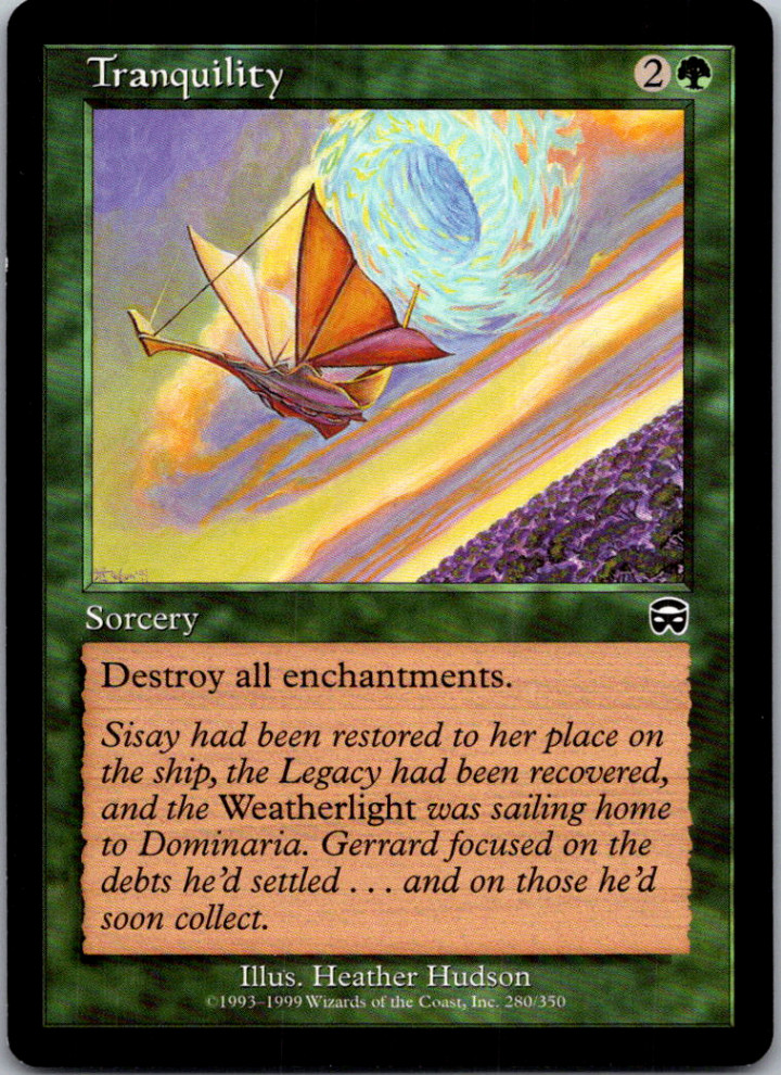 Tranquility C Mercadian Masques 280 NM