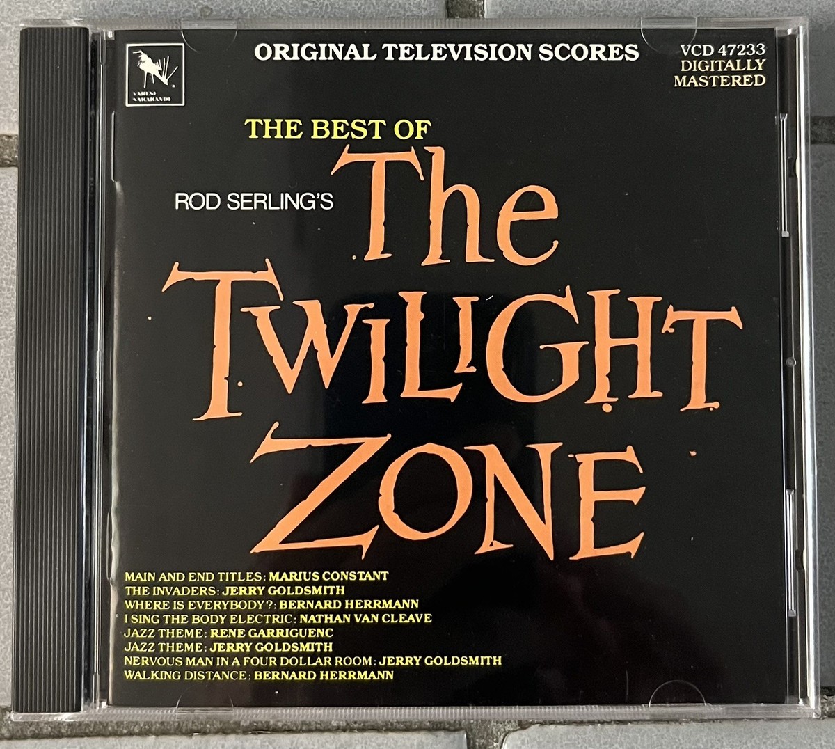 Best Of The Twilight Zone CD Varese Sarabande Jerry Goldsmith