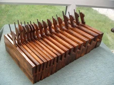 Half set of 17 Hollow & Round Moulding Planes, by Davis, (Cabinet Pitch).