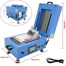 110V Lab Compact Vacuum Film Coating and Drying Machine for Battery Electrode