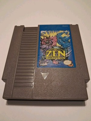 Zen Intergalactic Ninja (NES, 1993) Authentic Nintendo Cartridge & Sleeve Tested