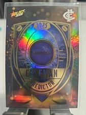 2025 Select Footy Stars - Coleman Predictor (Patch) - Carlton - #19/220