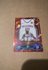 2022-23 Panini Contenders Optic - Uniformity Shai Gilgeous-Alexander #16 Red Ice