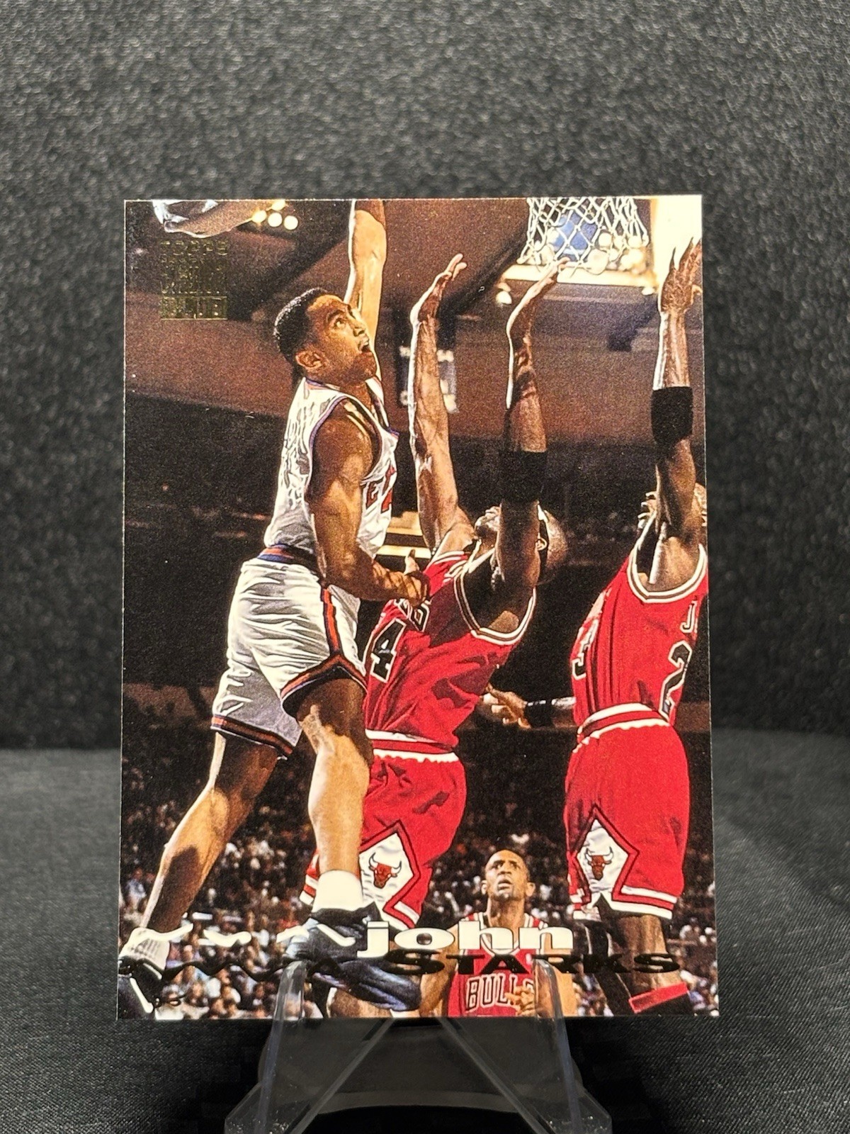 1993-94 Topps Stadium Club - Michael Jordan, John Starks #116
