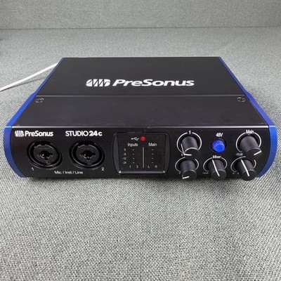 PreSonus Studio 24c 192 kHz USB-C Audio Interface