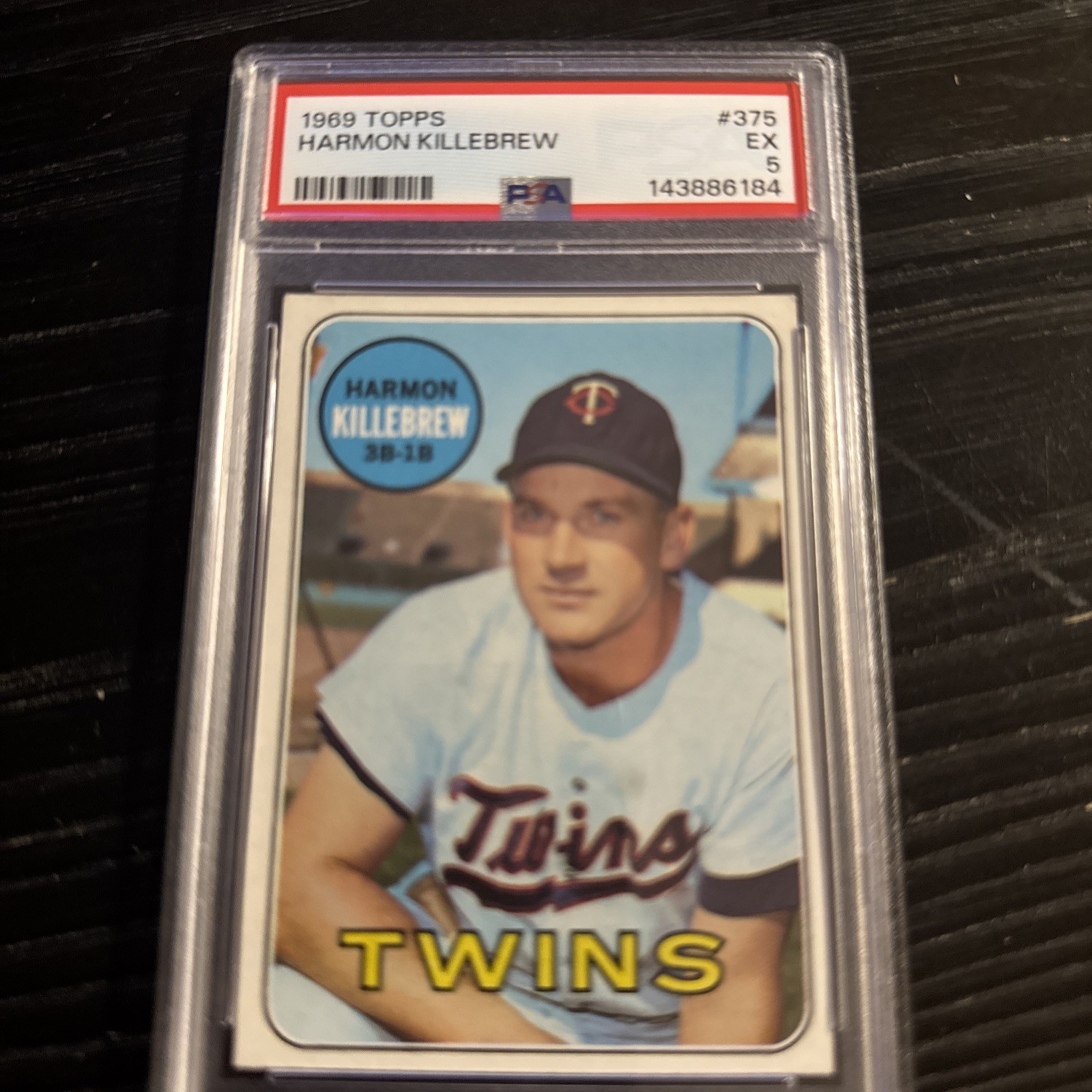 1969 Topps 375 Killebrew PSA 5 722084