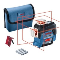 Bosch Linienlaser Gll 3-80 C, 4 X 1,5 V-Lr6-Batterie (Aa)