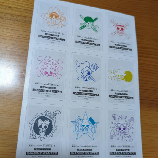 ONE PIECE IMAGINE WANTED Saikyo Jump original Mini card game 2024