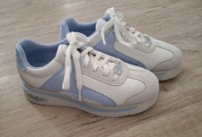 Damen Plateau Sneaker, Schuhe, Buffalo Malibu, weiß- blau, Gr. 38, neuw. !!