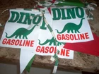 Sinclair Gasoline Large Garage or pump Banner – Vintage Dino Gas Station